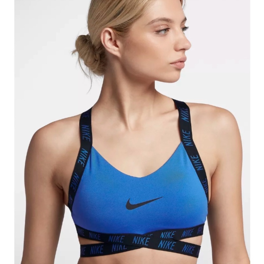 Nike Logo Cross Back Sports Bra XS